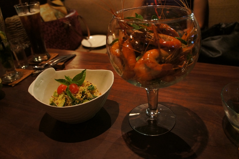 SAMBAL SHRIMP ߥ˥å ա Cold Kemangi&Lime Shrimp(Ϸ)