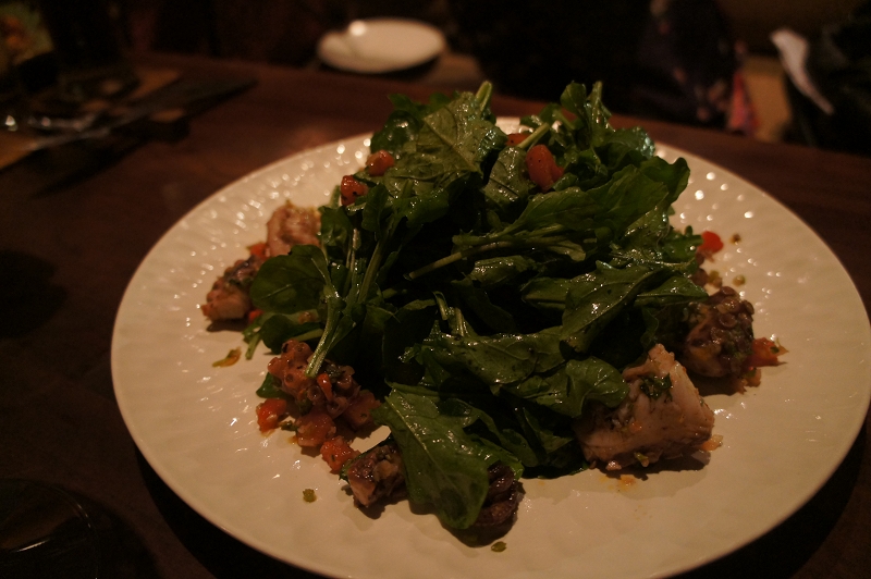 SAMBAL SHRIMP ߥ˥å ա  Octopus Ceviche&rocket salad(Υӡȥåȥ)